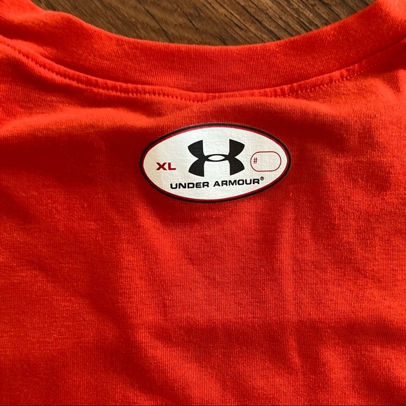 Under Armour Orange Size XL T Shirt Clemson - Picture 7 of 7
